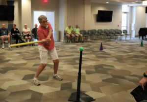 T-Ball Event part of Summer Games Event at Lakewood Senior Living