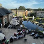 Lakewood patio during Alzheimer's Association event