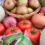 Fresh produce at senior living community