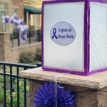 Lights of Hope walk marker