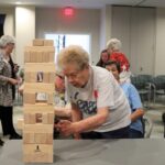 Jenga Summer Game Event at Lakewood Independent Living Community