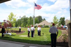 American Legion, retired residents, team members at Lakewood celebrate fallen heroes